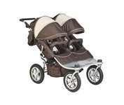 Valco Baby Tri Mode EX Twin Jogger Stroller - Chocolate