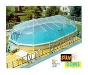15' X 25' Oval Above Ground Swimming Pool Solar Sun Dome Cover Heater Sundome 18 Panels (Sun Dome)