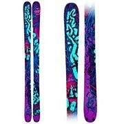K2 Revival Schizo Twin Tip Skis with Griffon Schizofrantic Bindings 2011