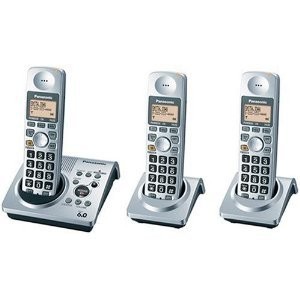 PANASONIC KX-TG1033S DECT 6.0 SERIES CORDLESS PHONE SYSTEM WITH ANSWERING SYSTEM
