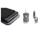 Kensington ESSENTIALS KIT Mouse FOR NETBOOKS optical - 2 button(s) - wireless - USB wireless receiver (5028252062695)