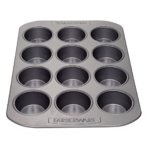 Farberware 52106 Nonstick Bakeware 12-Cup Muffin Pan